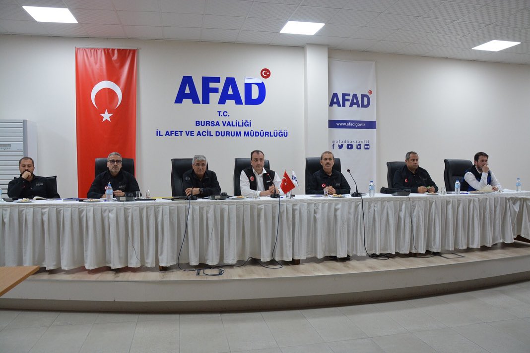 Bursa’da AFAD Tatbikatı Hazırlıkları Başladı
