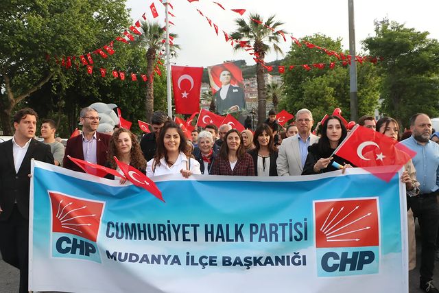 19 Mayıs Atatürk'ü Anma, Gençlik ve Spor Bayramı Mudanya'da Coşkuyla Kutlandı