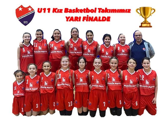 Belediye Mustafakemalpaşaspor U11 Kız Basketbol Takımı Yarı Finalde