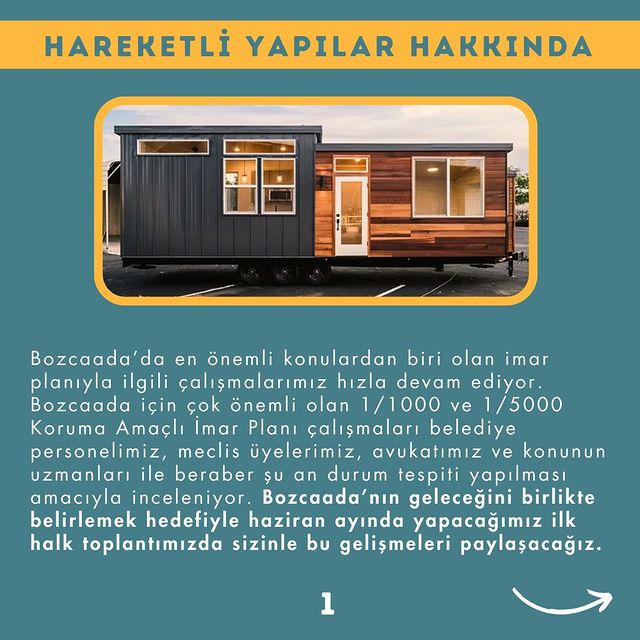 Bozcaada’da İmar Planı Çalışmaları Hız Kazandı