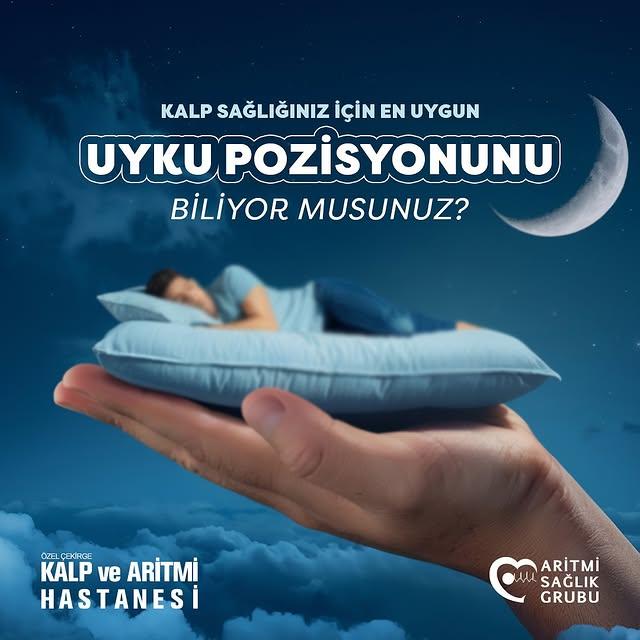 Sırt Üstü Uyku Pozisyonu Kalp Sağlığını Koruyor