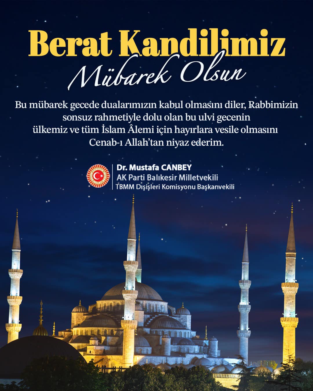 Mevlid Kandili İçin Dualar ve Temenniler