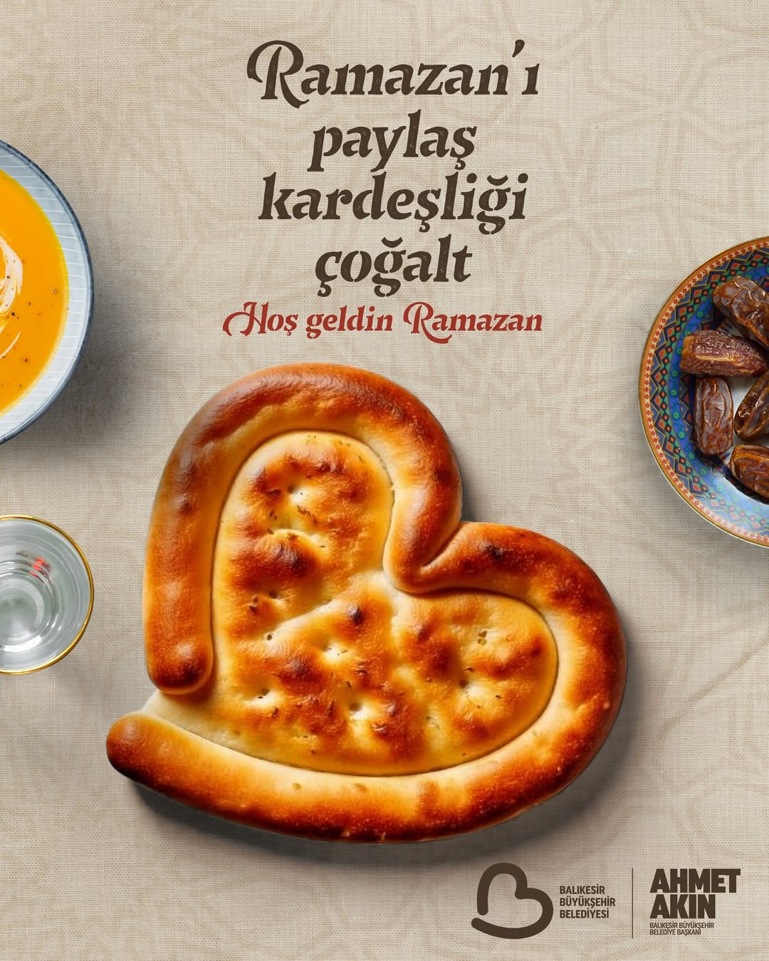 Başkan'dan Balıkesirlilere Ramazan Mesajı