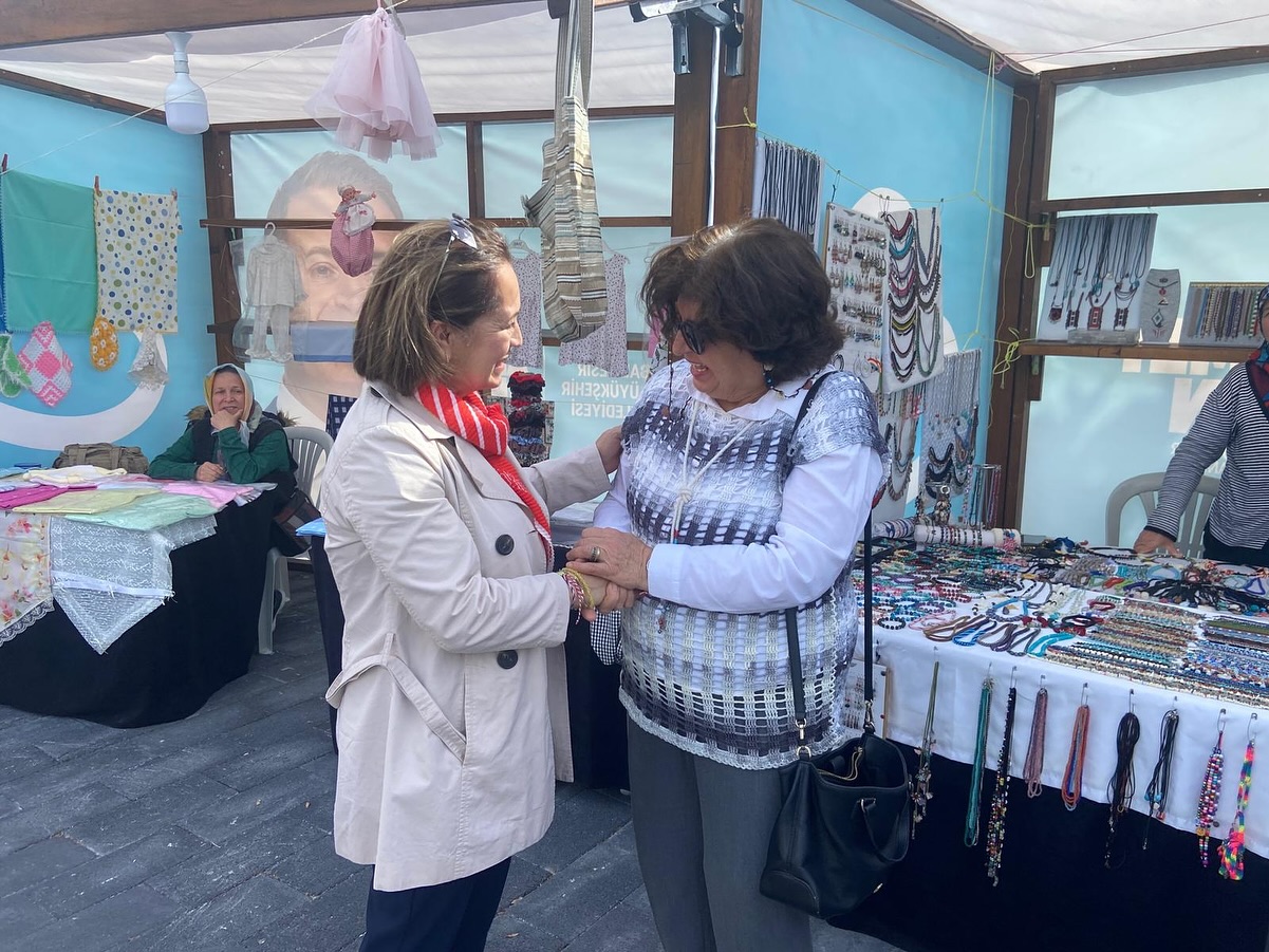 Altıeylül'de Kadın Girişimcilere Destek Ziyareti