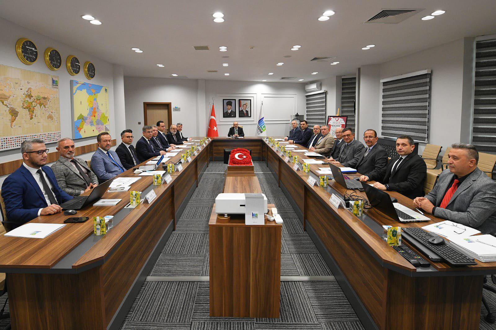 Balıkesir Organize Sanayi Bölgesi Yönetim Toplantısı Yapıldı
