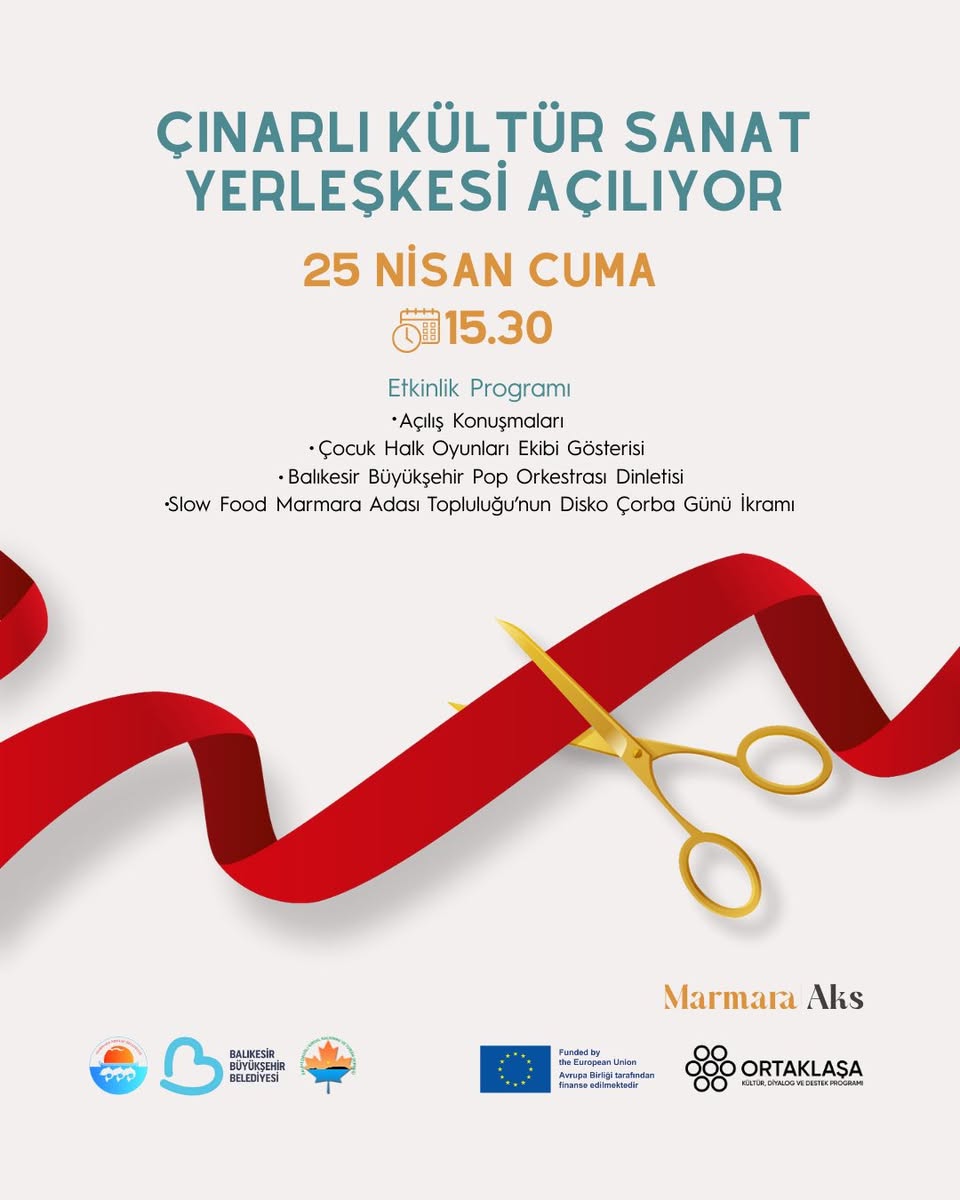 Marmara Adalar'da Yeni Kültür Merkezi Açılıyor