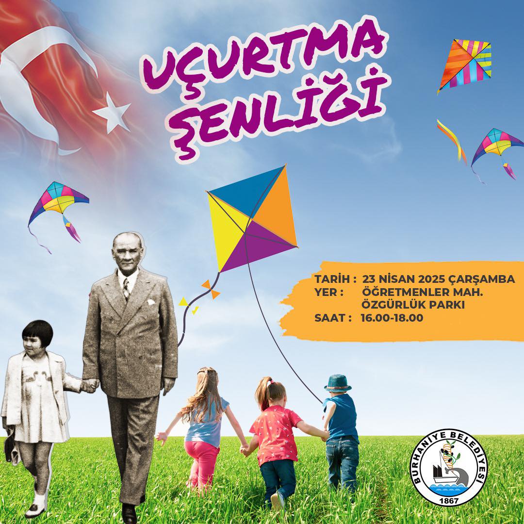 Burhaniye'de 23 Nisan Coşkusu Uçurtma Şenliğiyle Kutlanacak