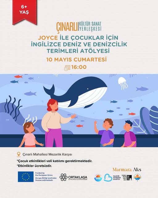 Marmara Adaları'nda Çocuklara Özel İngilizce Denizcilik Atölyesi