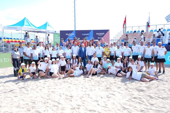 2025 Plaj Voleybolu Balkan Şampiyonası Ören Sahili'nde Sona Erdi