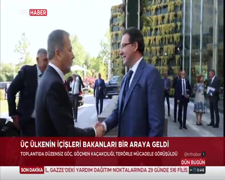 İçişleri Bakanı Yerlikaya, Sofya'da Bulgaristan ve Yunanistan Bakanlarıyla Görüşme Gerçekleştirdi