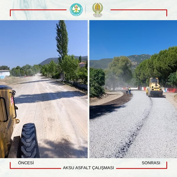 Kırkağaç'ta Aksu Yolları Yenilendi: Vatandaşlar Konforlu Ulaşıma Kavuştu
