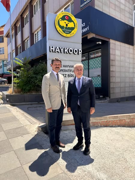 Türkiye Hayvancılık Kooperatifleri Merkez Birliği Genel Başkan Yardımcısına Hayırlı Olsun Ziyareti