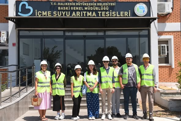 Merkez İçme Suyu Arıtma Tesisi'nde Stajyer Öğrencilere Teknik Gezi Düzenlendi