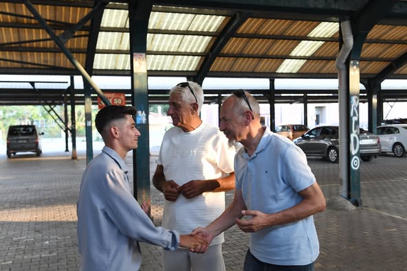 Altıeylül Belediyesi, Gümüşçeşme'deki Asker Uğurlamasına Katıldı