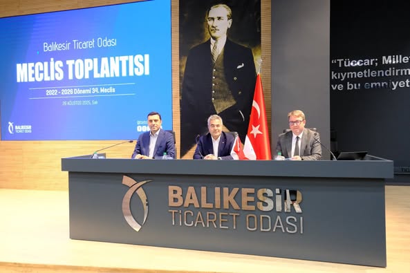 Balıkesir Ticaret Odası'nın Ağustos Ayı Meclis Toplantısı Yapıldı