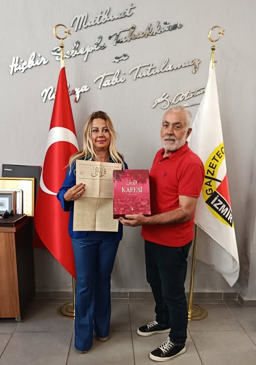 Balıkesir Gazeteciler Cemiyeti Başkanı İzmir'de Mesleki İstişare Toplantısı Gerçekleştirdi