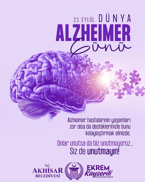 Akhisar Belediyesi, Dünya Alzheimer Günü'nde Farkındalık Çağrısı Yaptı