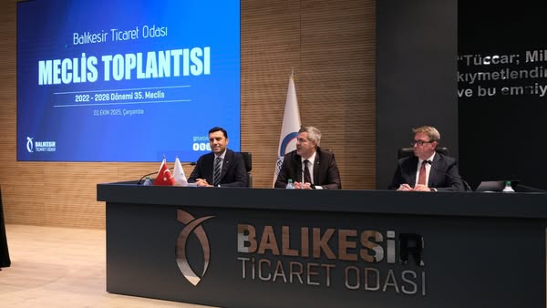 Balıkesir Ticaret Odası Eylül Ayı Olağan Meclis Toplantısını Gerçekleştirdi