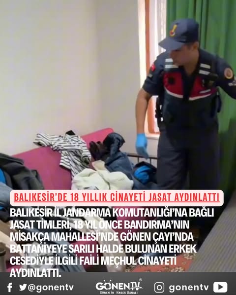 Balıkesir'de 18 Yıllık Faili Meçhul Cinayet Aydınlandı: 5 Gözaltı