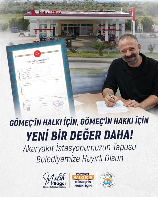 Gömeç Belediyesi Akaryakıt İstasyonunu Satın Aldı, Otogar Projesi Duyuruldu