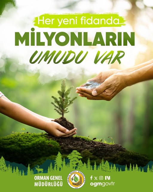Balıkesir Orman Bölge Müdürlüğü Yeşil Vatan Seferberliği'ne Destek Çağrısı Yaptı