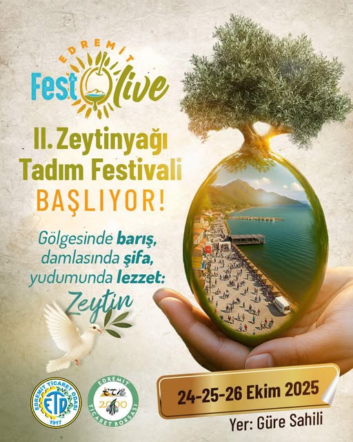 Edremit'te Zeytin ve Zeytinyağının Şöleni: FestOlive Başladı