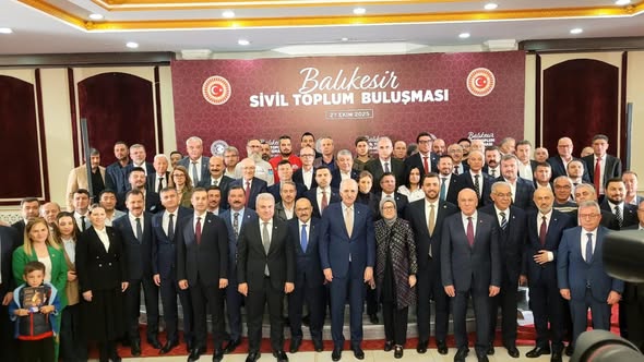 TBMM Başkanı Kurtulmuş, Balıkesir'de Sivil Toplumla Buluştu