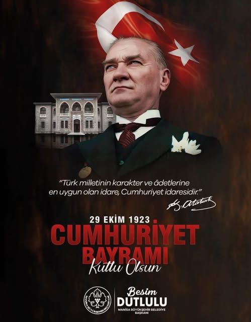 Manisa'da 29 Ekim Cumhuriyet Bayramı Coşkuyla Kutlandı