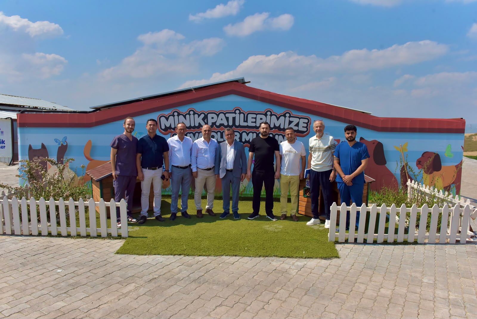 BAŞKAN HAKAN ŞEHİRLİ HAYVAN BAKIMEVİ’Nİ ZİYARET ETTİ